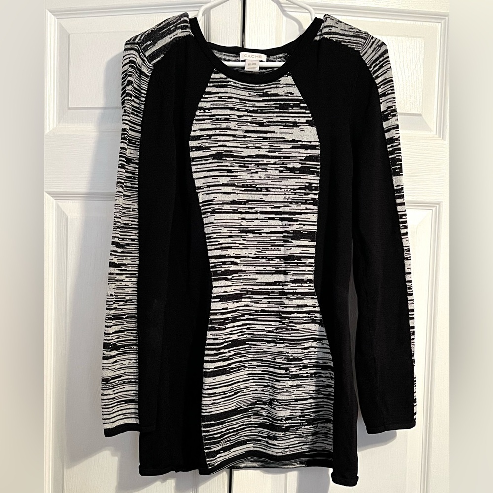 Cache Long Sleeve Sweater Dress Size Large